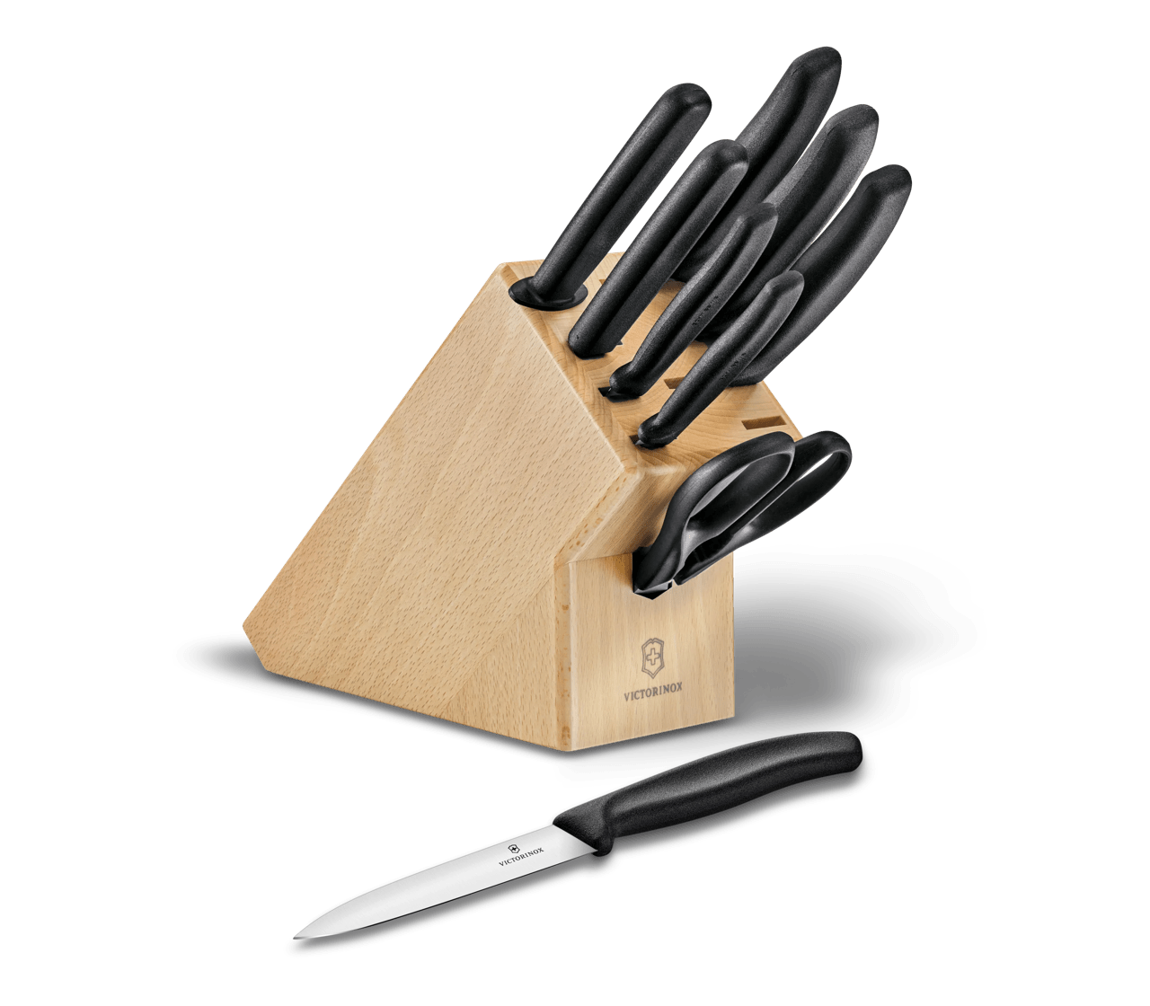 Classic Cutlery Block, 9 Pieces - null