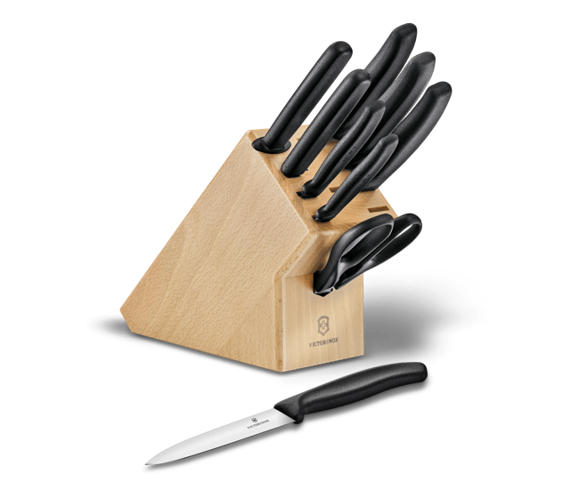 Swiss Classic Cutlery Block, 9 Pieces-6.7193.9