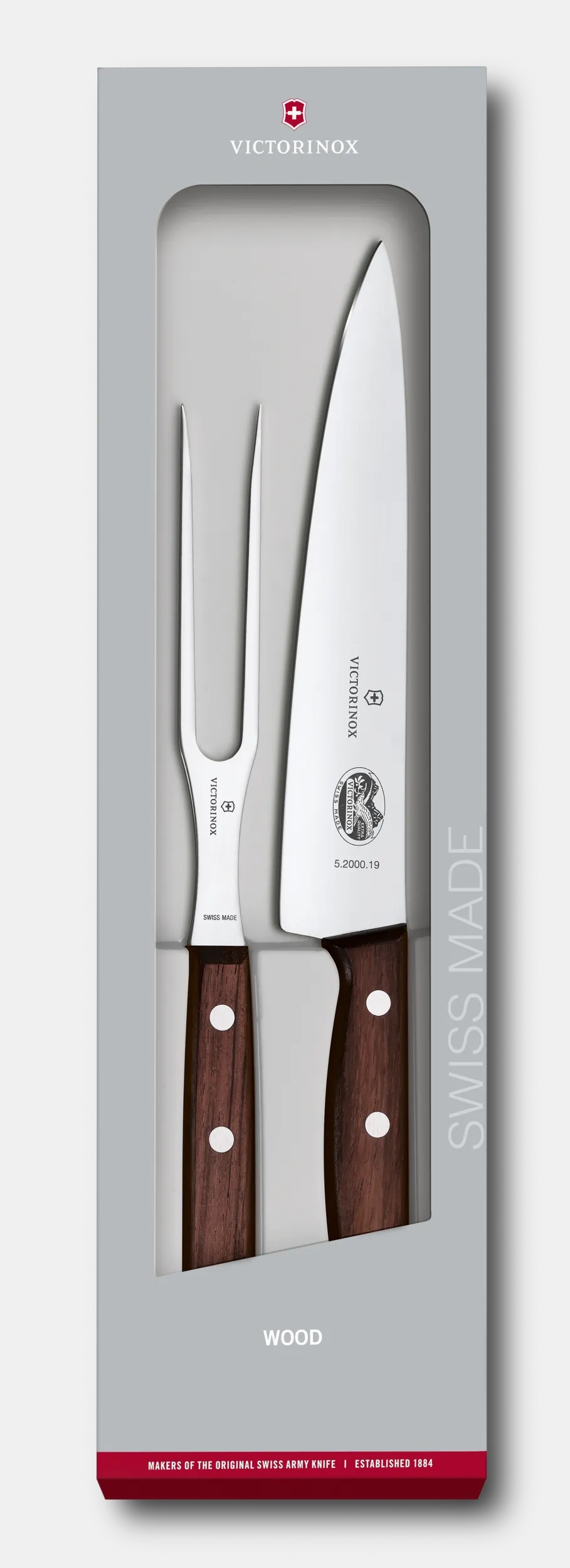 Wood Carving Set, 2 pieces - 5.1020.2G