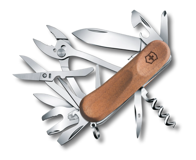 Swiss army shop knife evolution 14