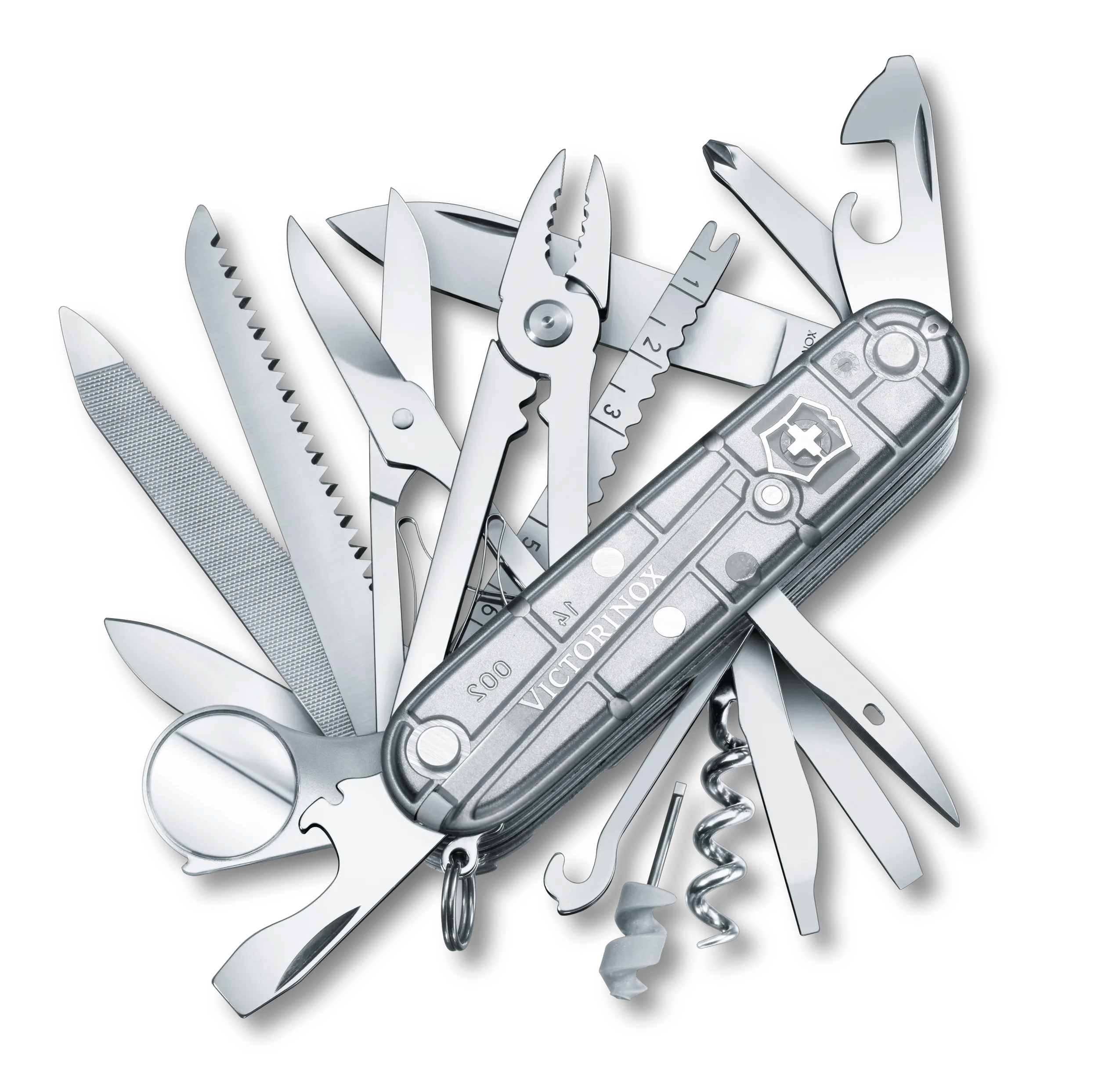 Victorinox Huntsman Silver Tech Swiss Army Knife at Swiss Knife Shop