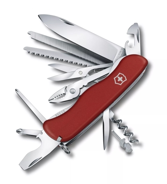 Victorinox Swiss Army Trekker Large Pocket Knife Olive Drab 111  mm : Tools & Home Improvement