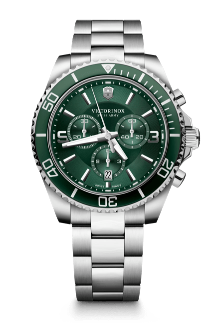 Victorinox maverick chronograph green new arrivals