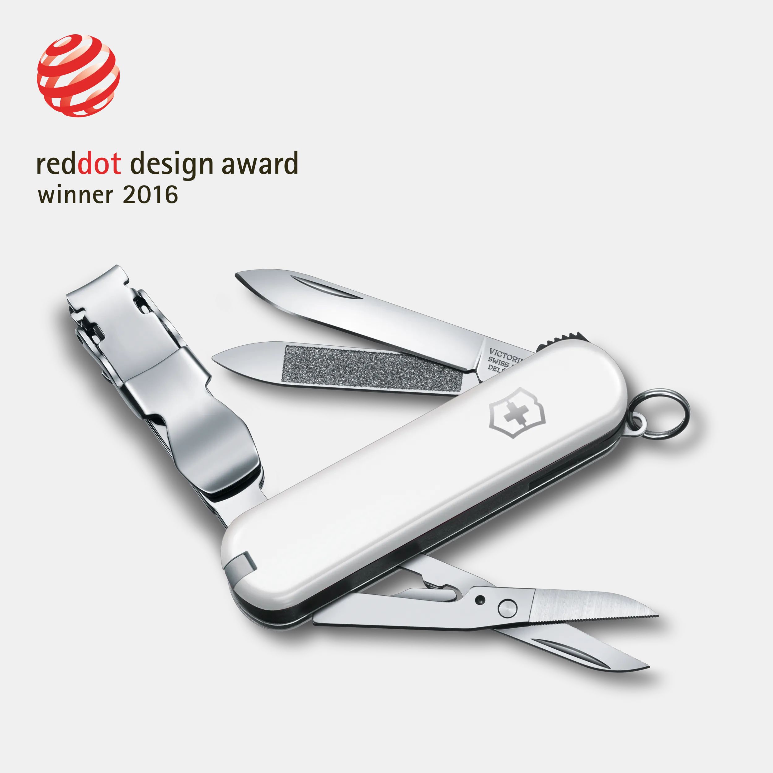 Victorinox Nail Clip 580 in white 0.6463.7