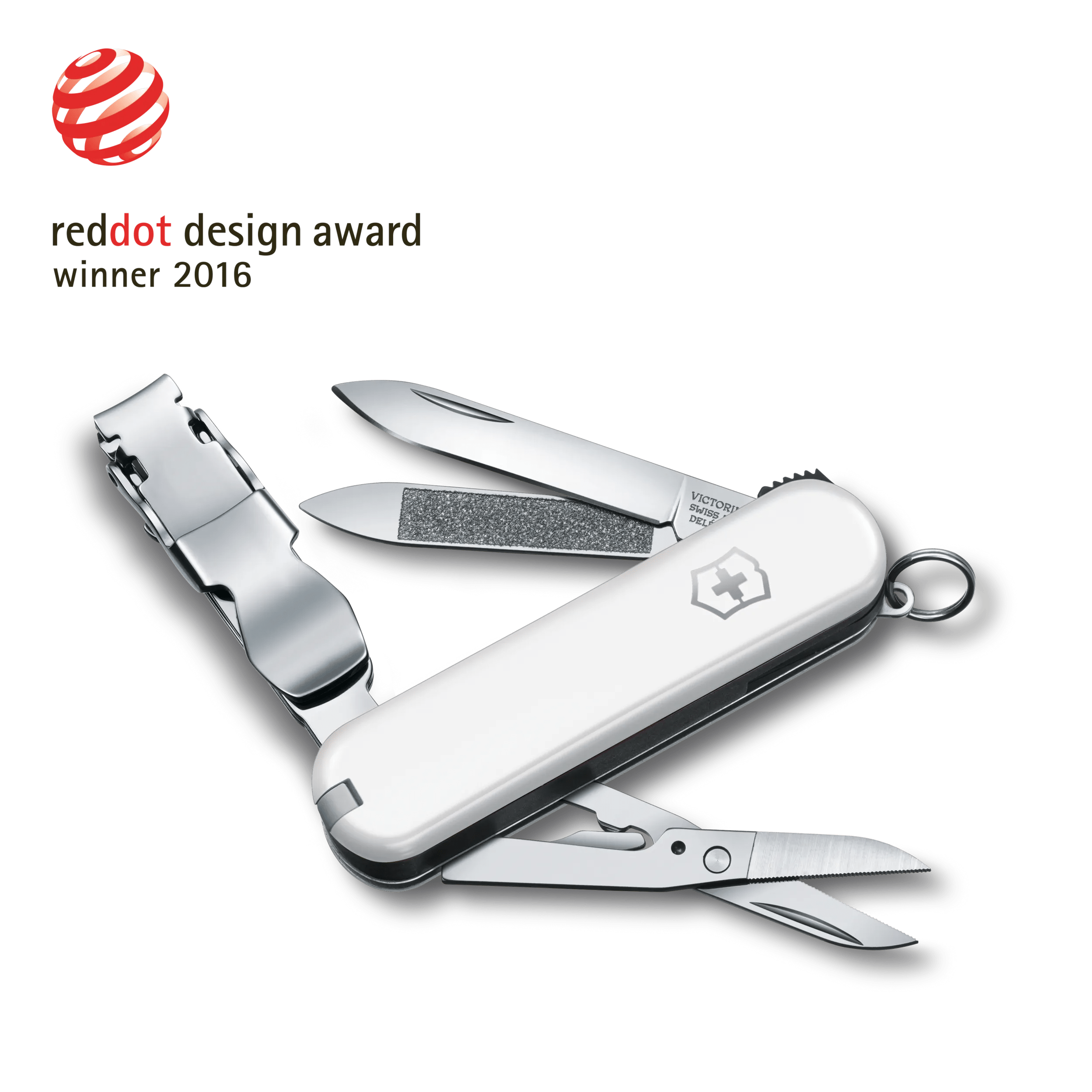 Victorinox Nail Clip 580 in white - 0.6463.7