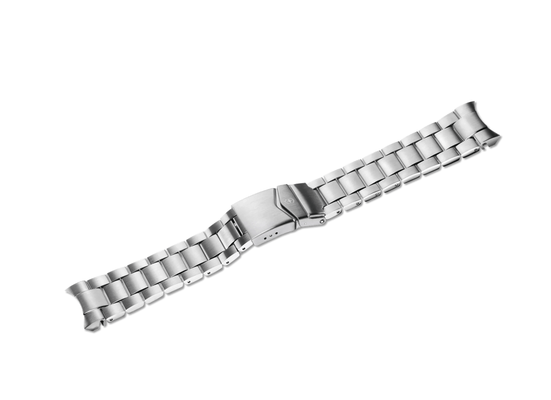 Metal bracelet with clasp-003597