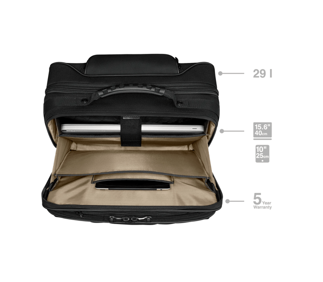 Legacy Black Series Wheeled Laptop Case - null