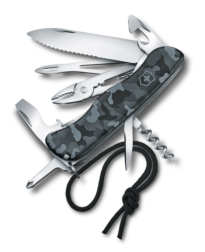 Navaja Multiusos Skipper Liner Lock Camuflaje Victorinox - 18 usos