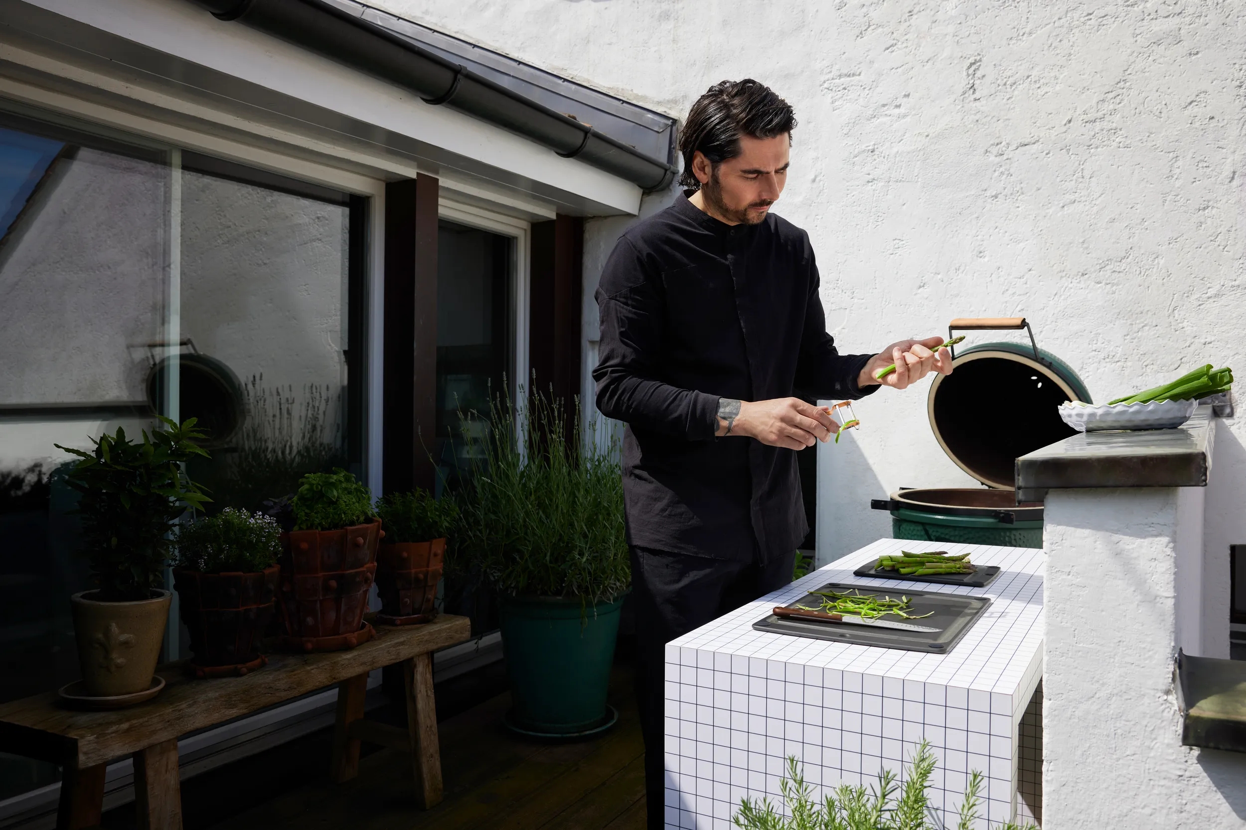 Un barbecue préparé à la perfection