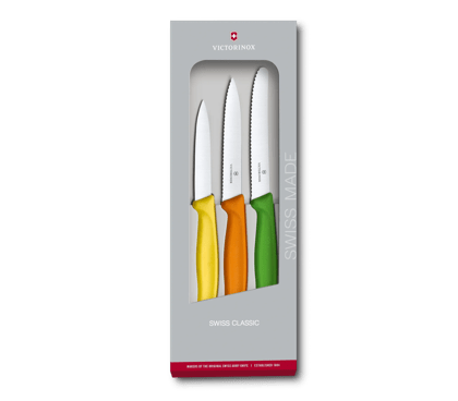 Swiss Classic Paring Knife Set, 3 Pieces