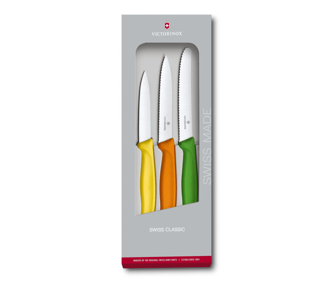 Swiss Classic Paring Knife Set, 3 Pieces-6.7116.31G