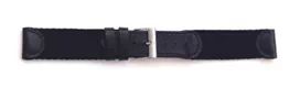 Field Large - Black Nylon strap with buckle - 20 mm-000007