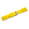 Yellow rubber strap with buckle