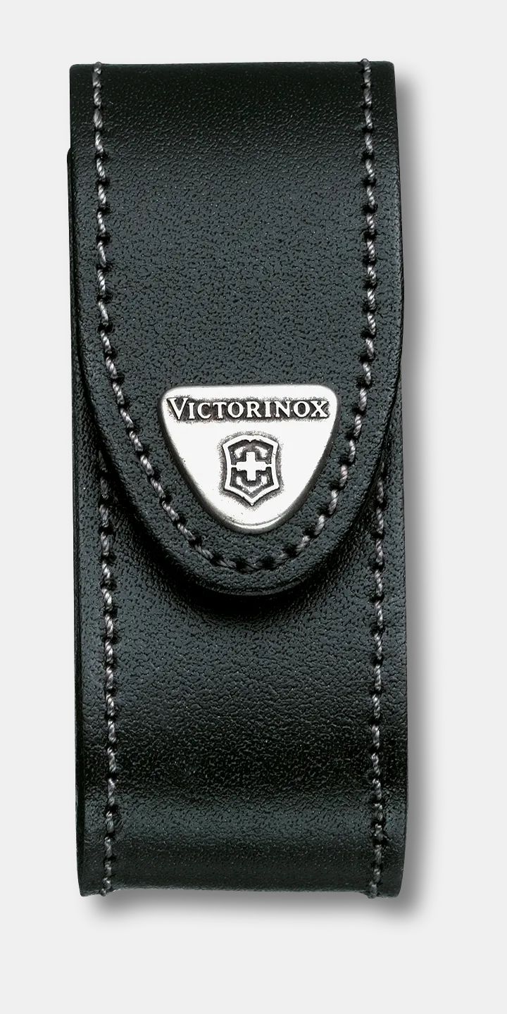 Victorinox Leather Belt Pouch in black 4.0520.3
