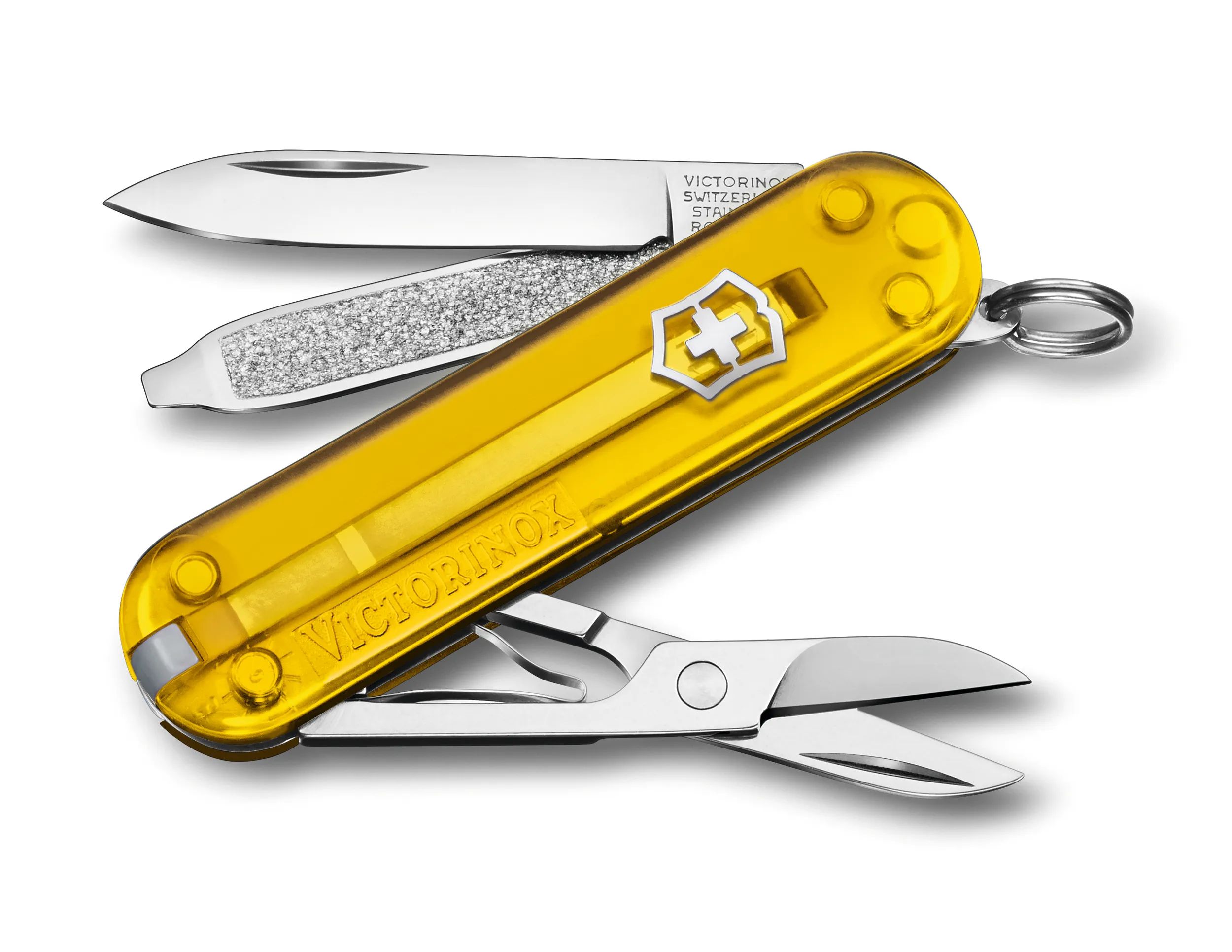 Victorinox Classic SD Transparent in Tuscan Sun 0.6223.T81G