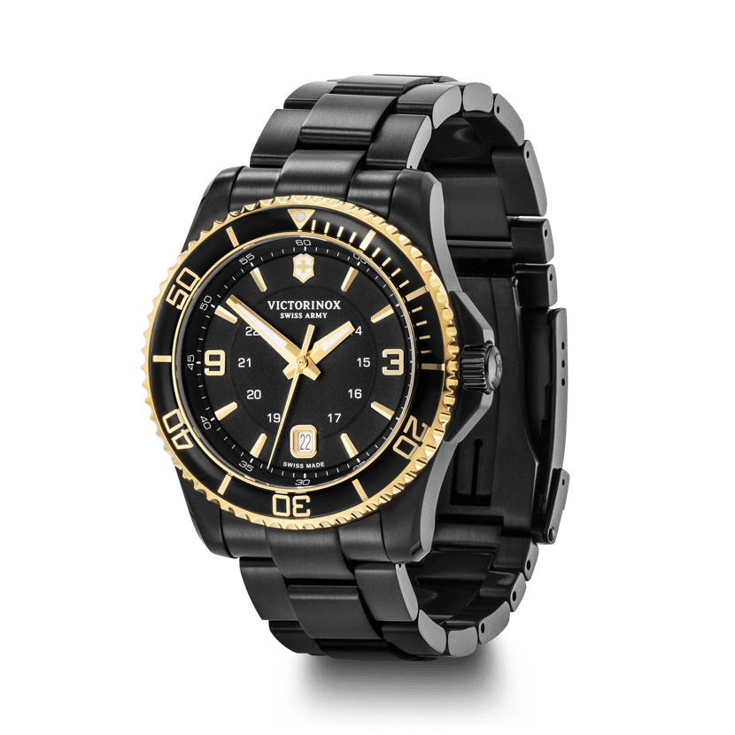 Victorinox swiss clearance army gold watch