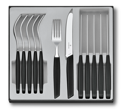 Victorinox Forchettone Swiss Modern in nero - 6.9033.15B