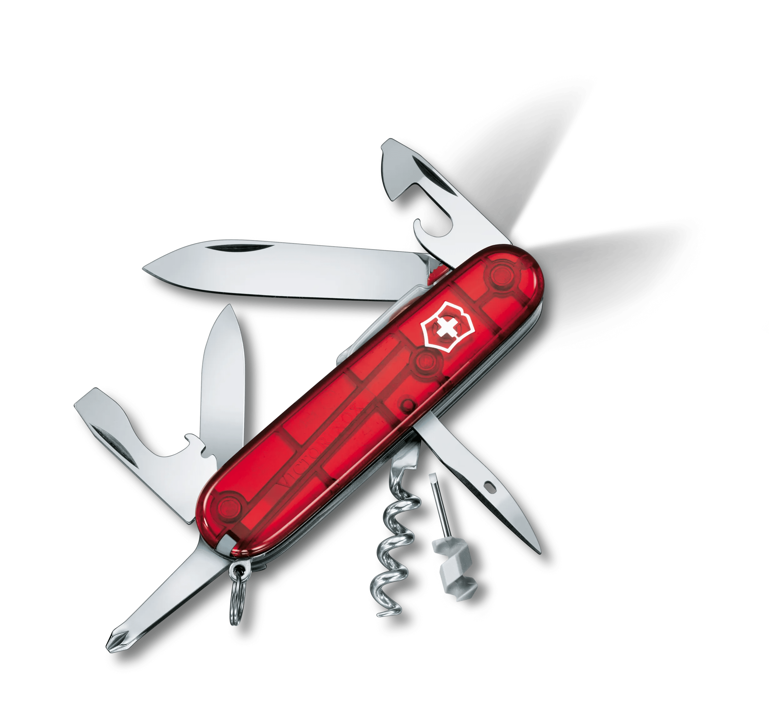 Victorinox Spartan Lite Swiss Army Knife Translucent Silver - Smoky  Mountain Knife Works