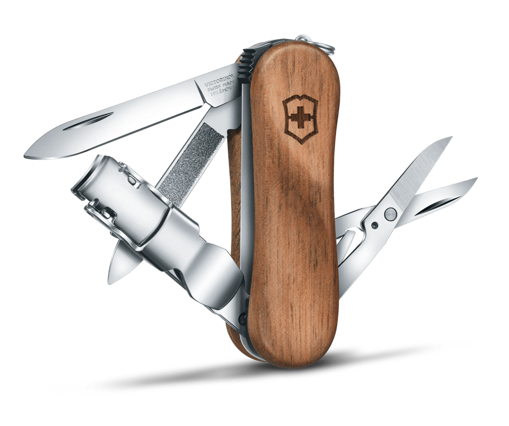 Victorinox ネイルクリップ ウッド 580 ウォールナットウッド - 0.6461.63