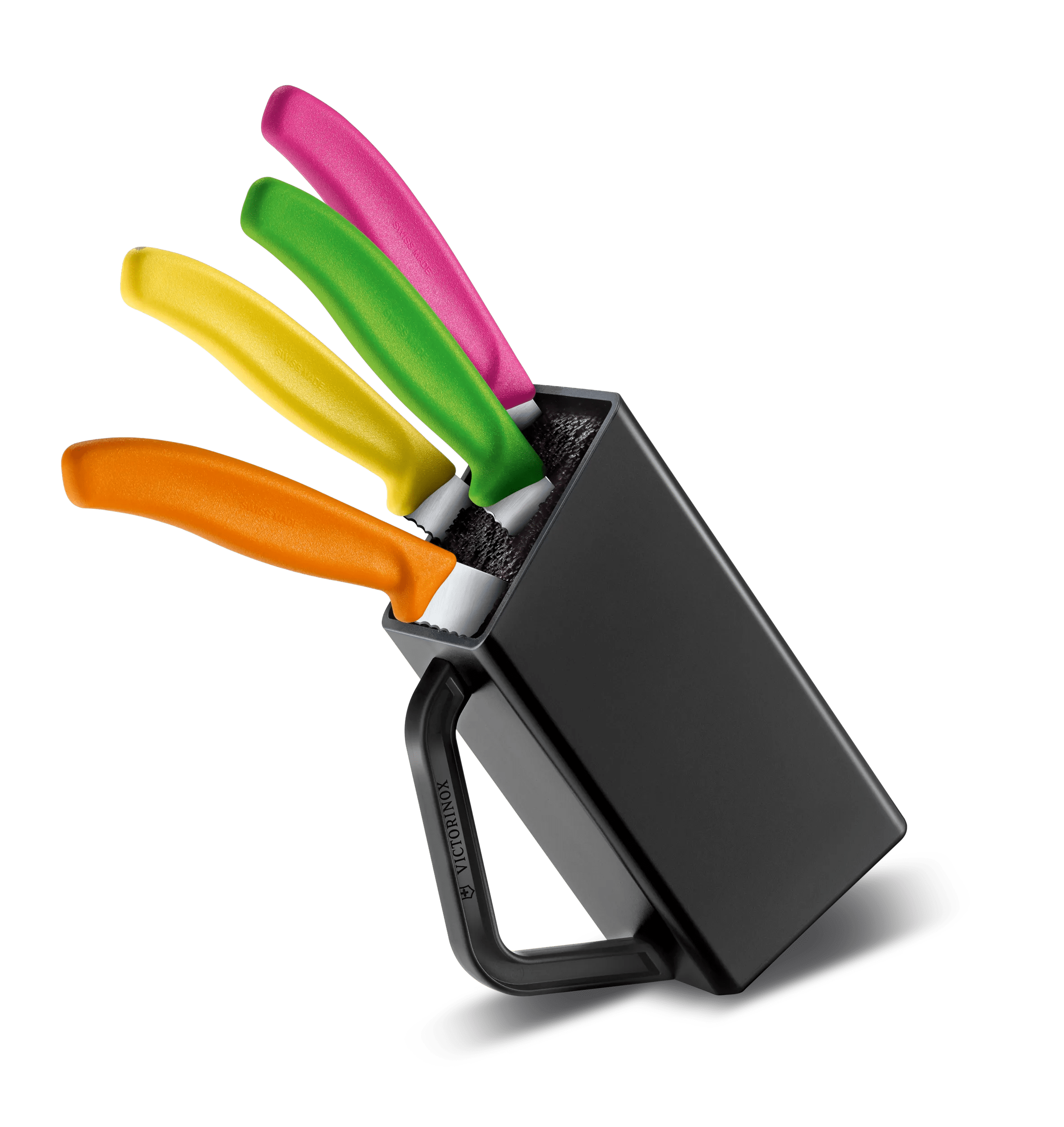 Swiss Classic Steak and Pizza Knife Block, 4 pieces - 6.7126.4