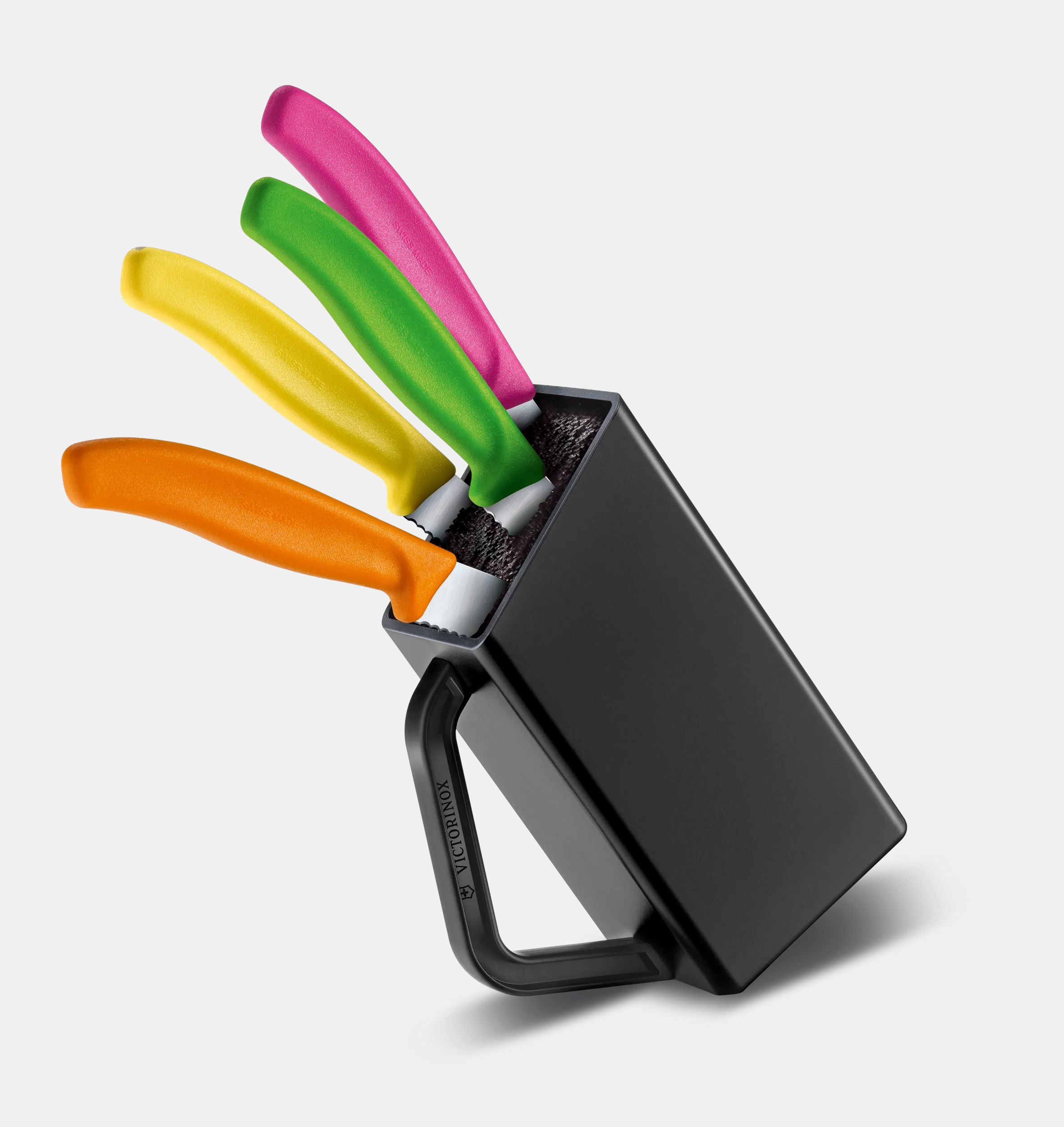 Swiss Classic Steak and Pizza Knife Block, 4 pieces - 6.7126.4