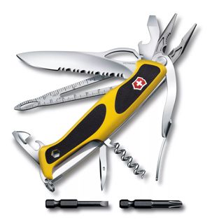  Victorinox Jetsetter Swiss Army Knife, Compact 7 Function Swiss  Made Pocket Knife with Scissors, Magnetic Phillips Screwdriver and Key Ring  – Red : Tools & Home Improvement