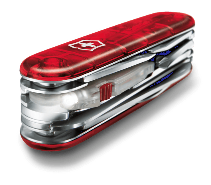 Victorinox Huntsman Lite in red transparent - 1.7915.T