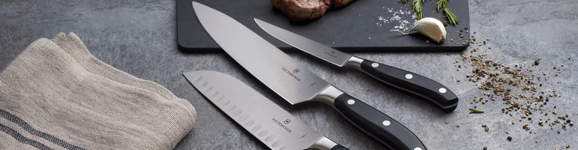 Buy GUNS Kitchen Super Combo Pack of 5 Knife Set + Wooden Chopping