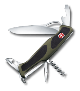 Navaja suiza Victorinox Ranger Grip 74 0.9723.CB1 Roja/Negra, 14