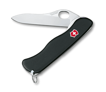 Victorinox, Signature Lite, coltellino svizzero (7 funzioni, penna a sfera,  LED) color argento trasparente