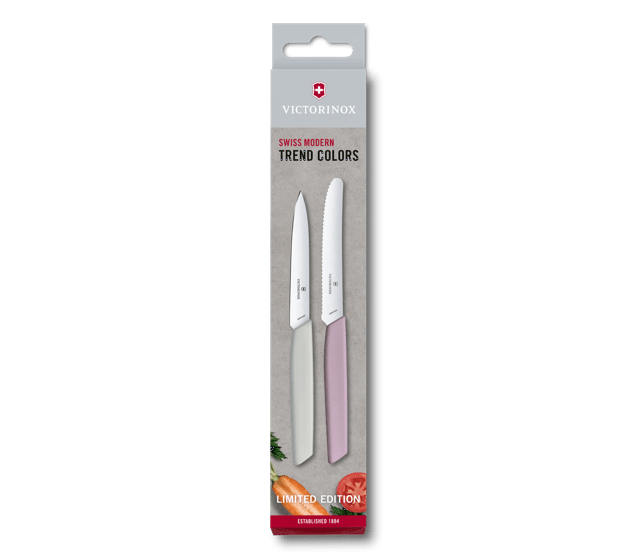 Swiss Modern Paring Knife Set, 2 pieces-6.9096.2L2