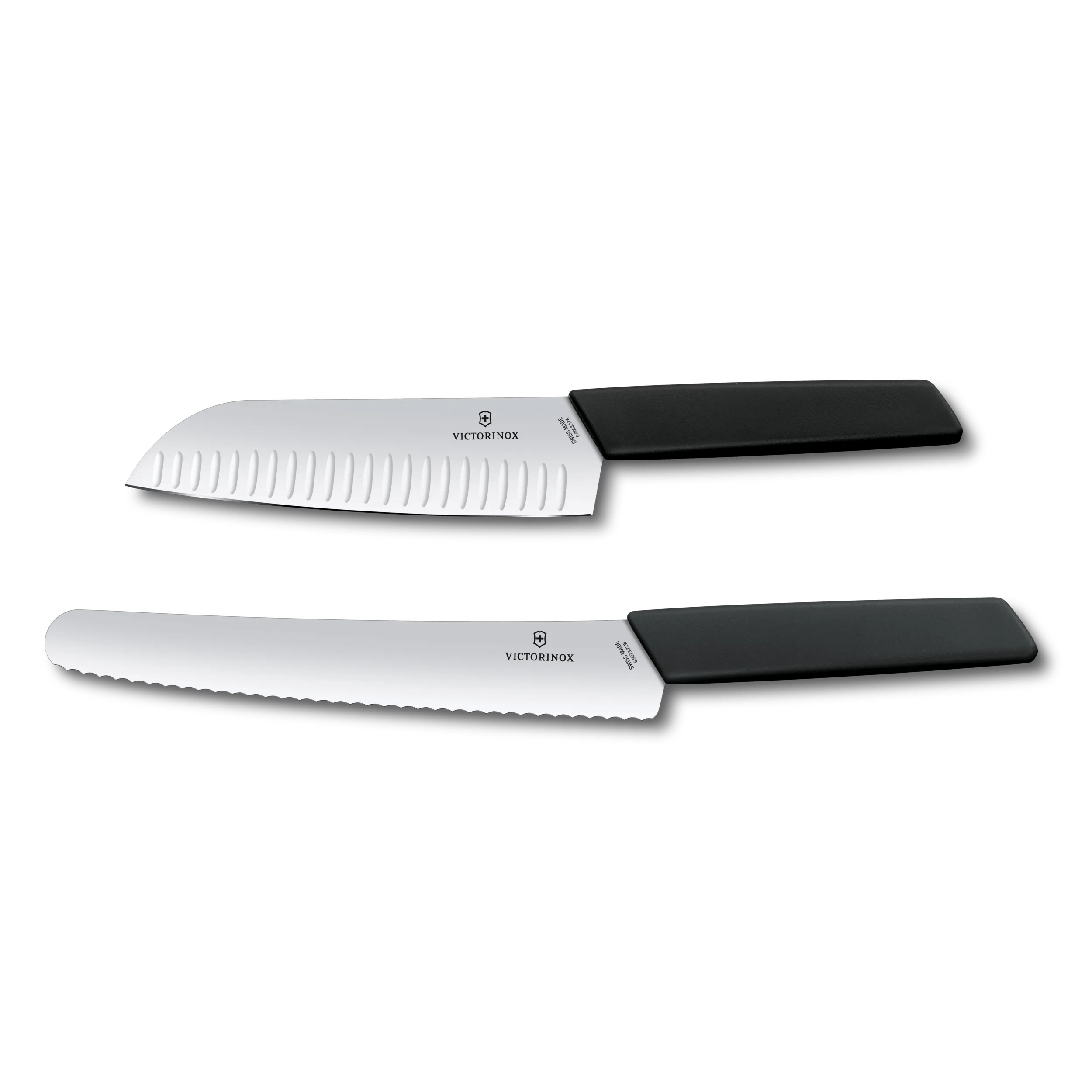 Victorinox Swiss Modern Carving Set, 2 pieces in black - 6.9093.21G