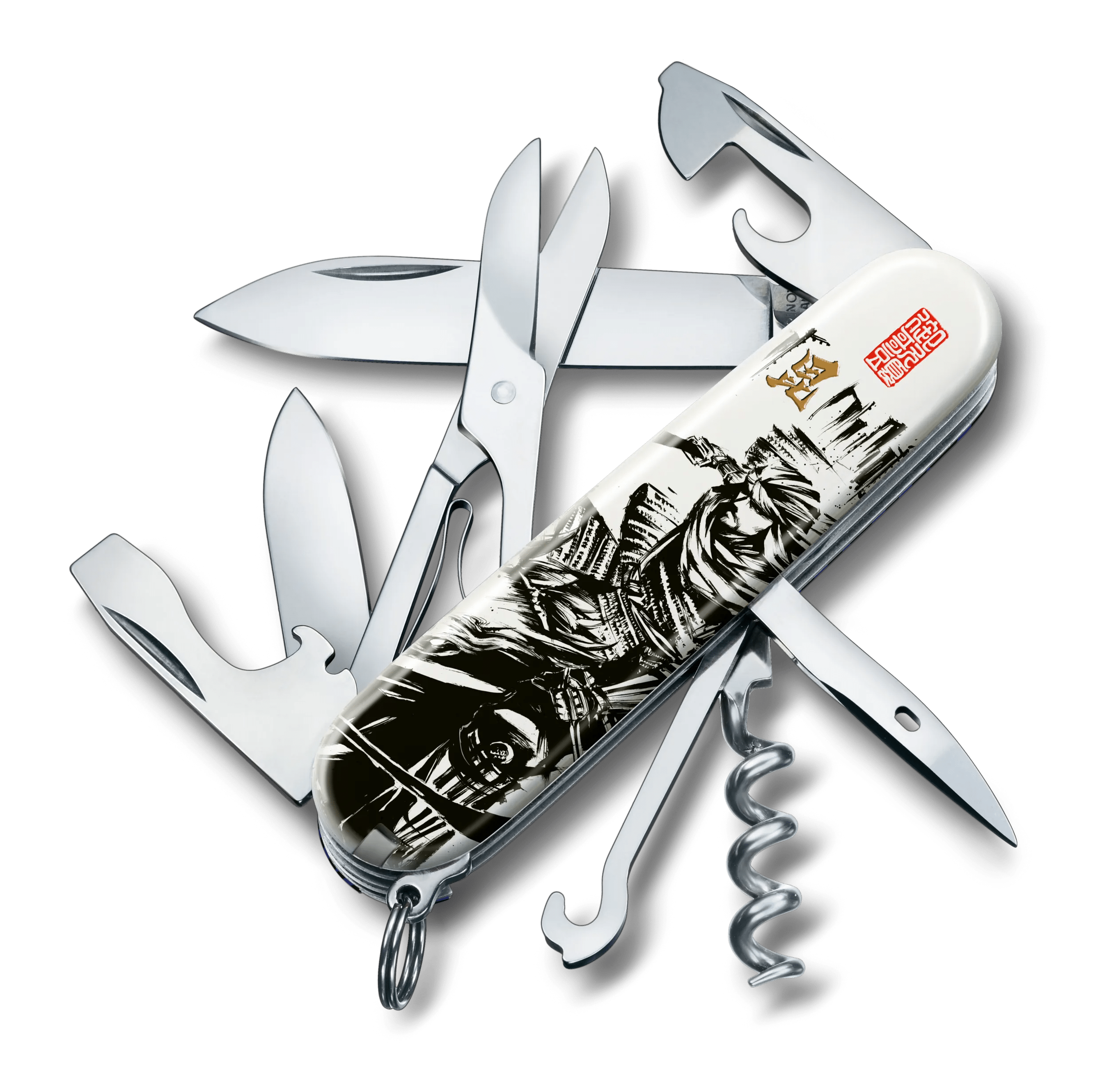 Victorinox Climber Sengoku Sumie Uesugi Kenshin ホワイト