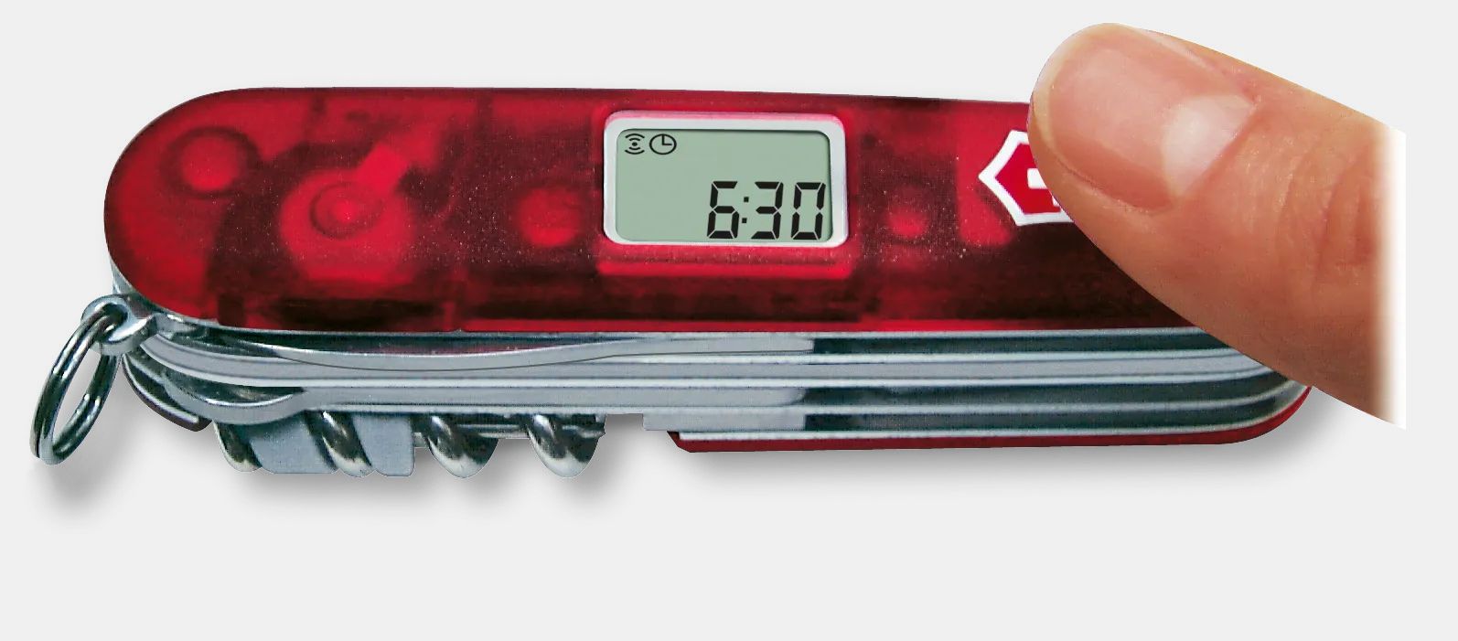 Victorinox Traveller Lite in red transparent 1.7905.AVT