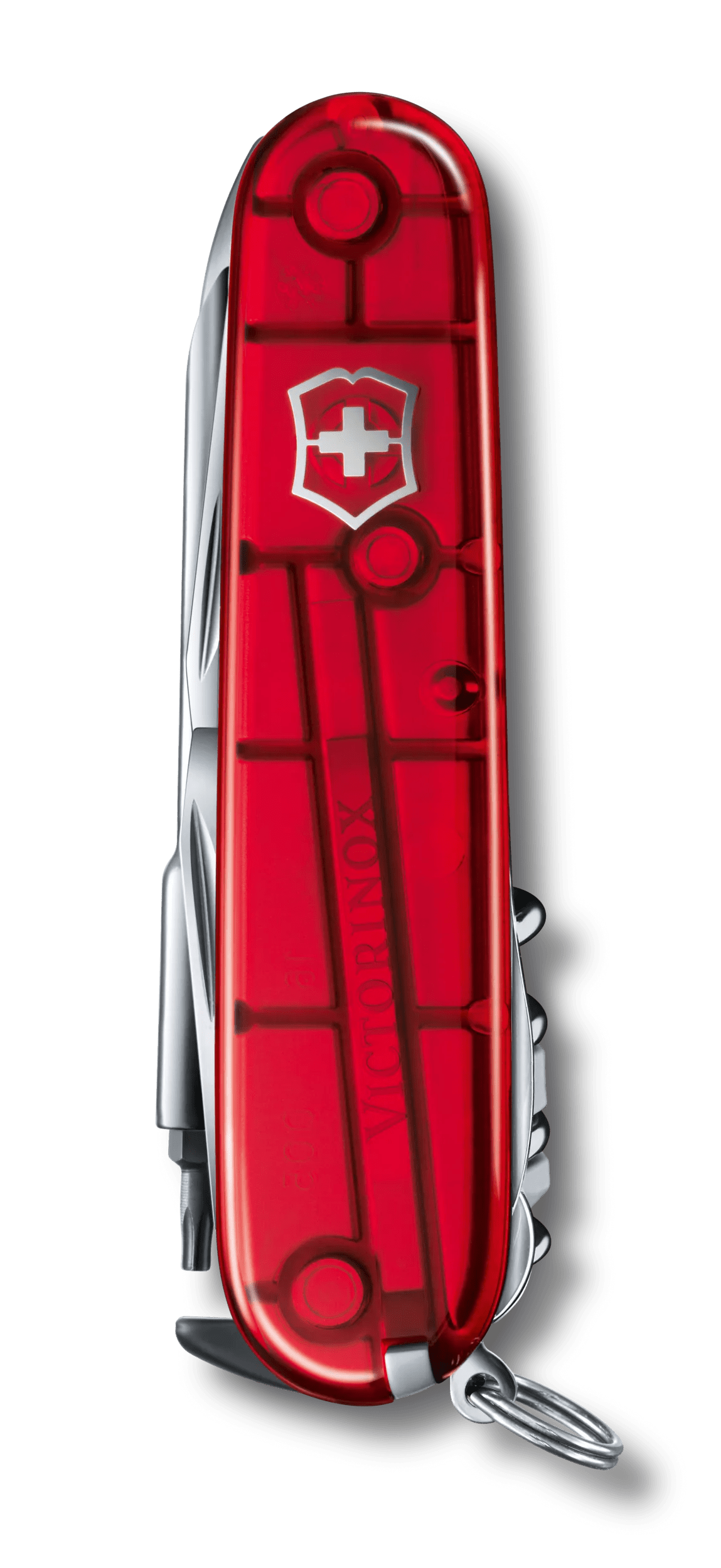 Victorinox サイバーツール L レッド トランスペアレント - 1.7775.T 