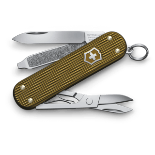  Victorinox Navaja de bolsillo clásica SD con 7 funciones con  estampado de patas : Herramientas y Mejoras del Hogar