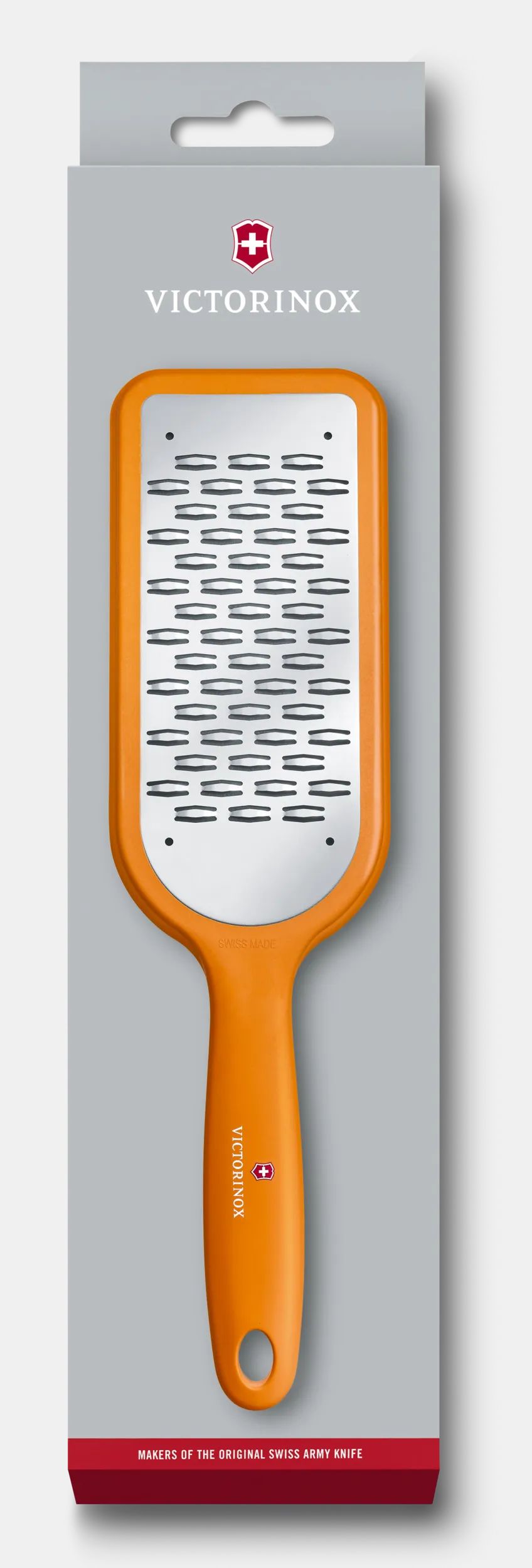 Victorinox Kitchen grater ribbon edge in orange 7.6084.9