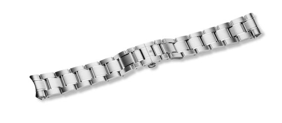 Bracelet with solid endpiece Officer's 125 Lady 2-Tone-B-003999