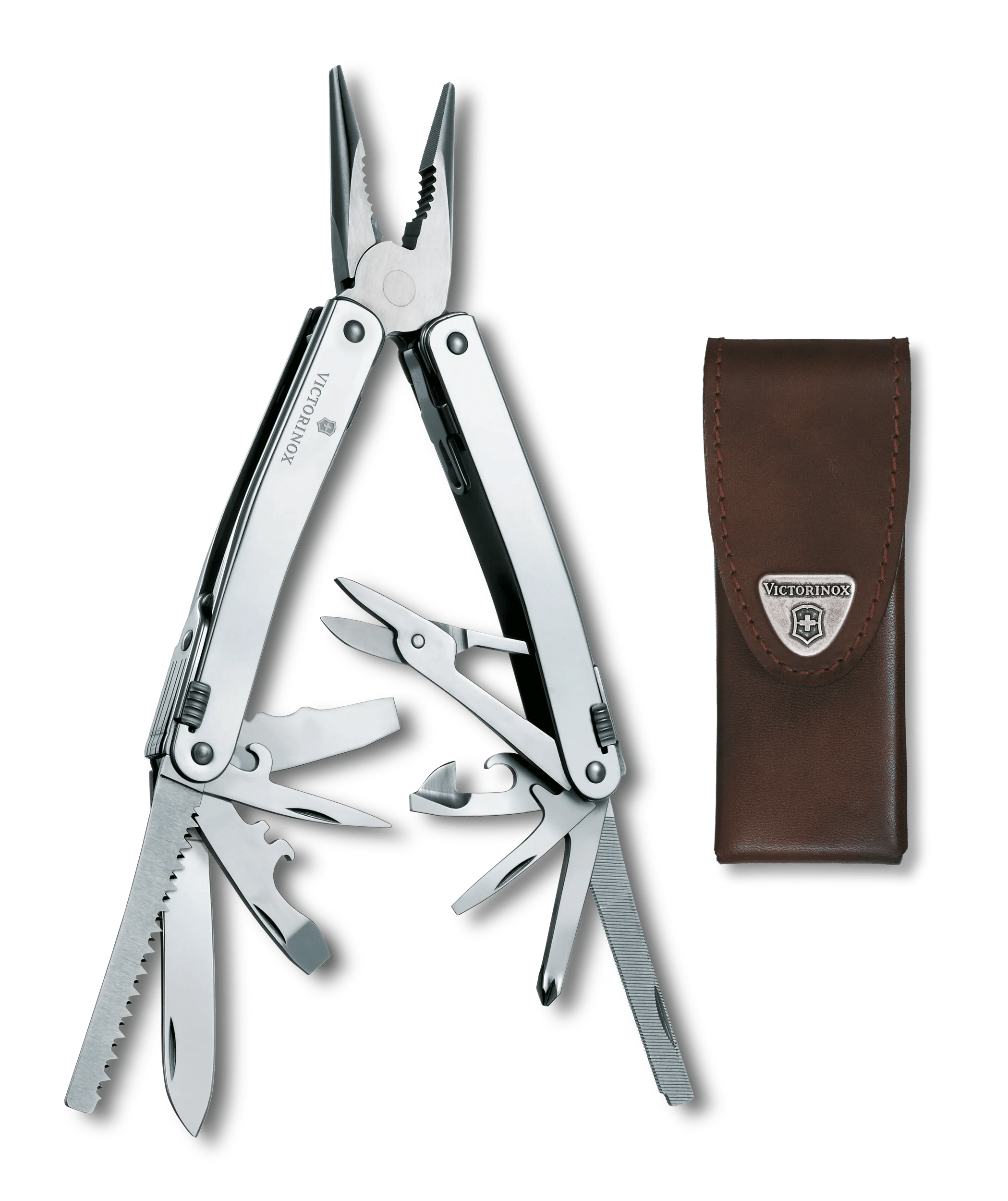 Victorinox Swiss Tool Spirit - Navaja multiusos con estuche de