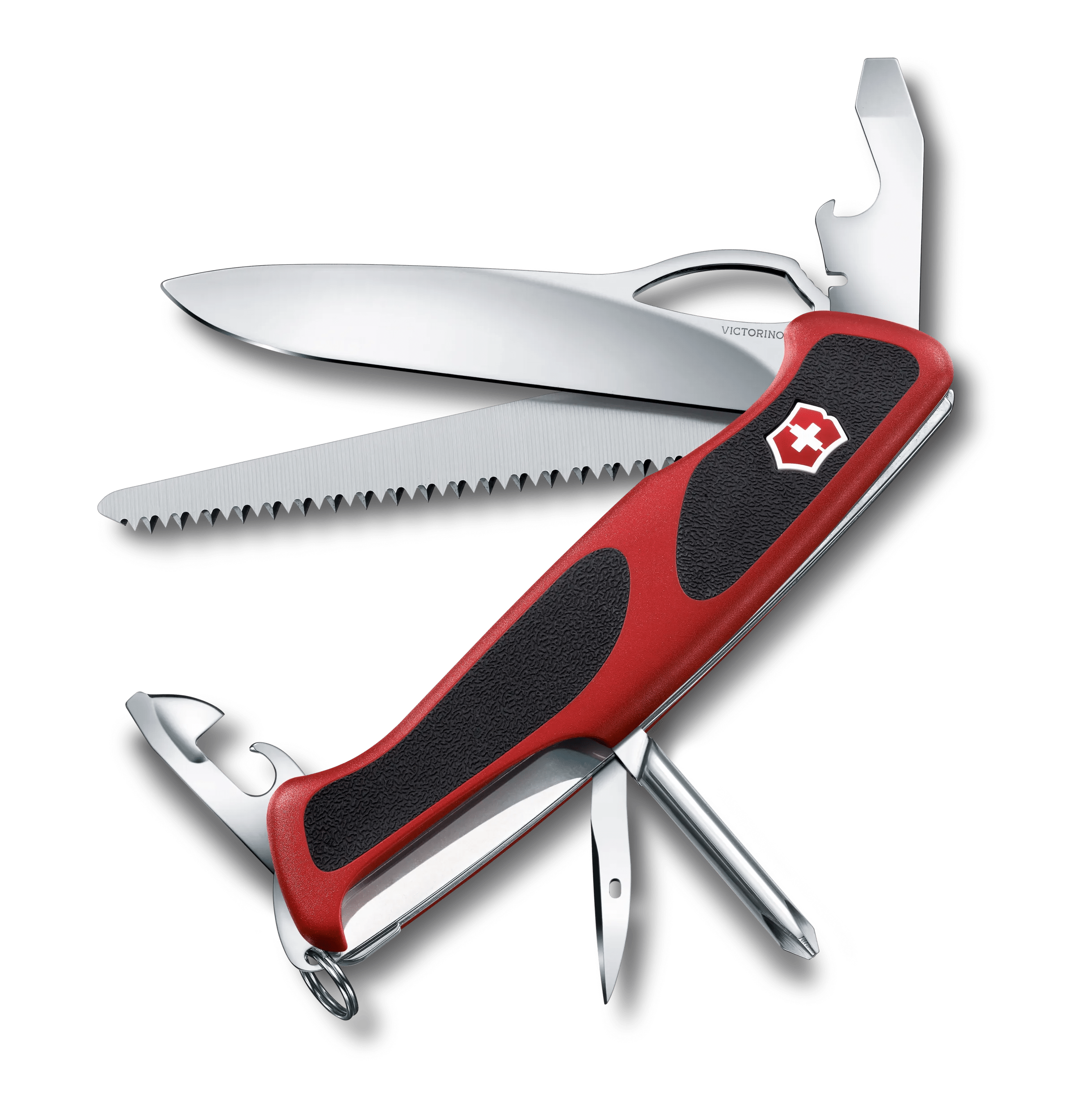 Victorinox Ranger 79 M Grip in red/black - 0.9563.MC