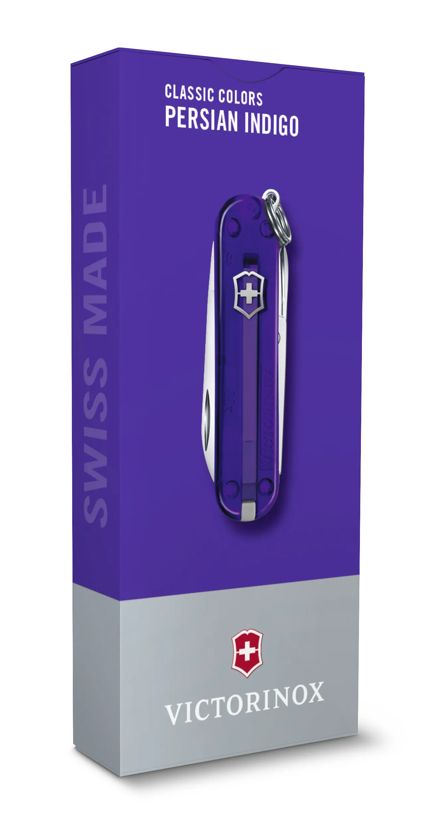 Victorinox Classic SD Transparent in Persian Indigo - 0.6223.T29G