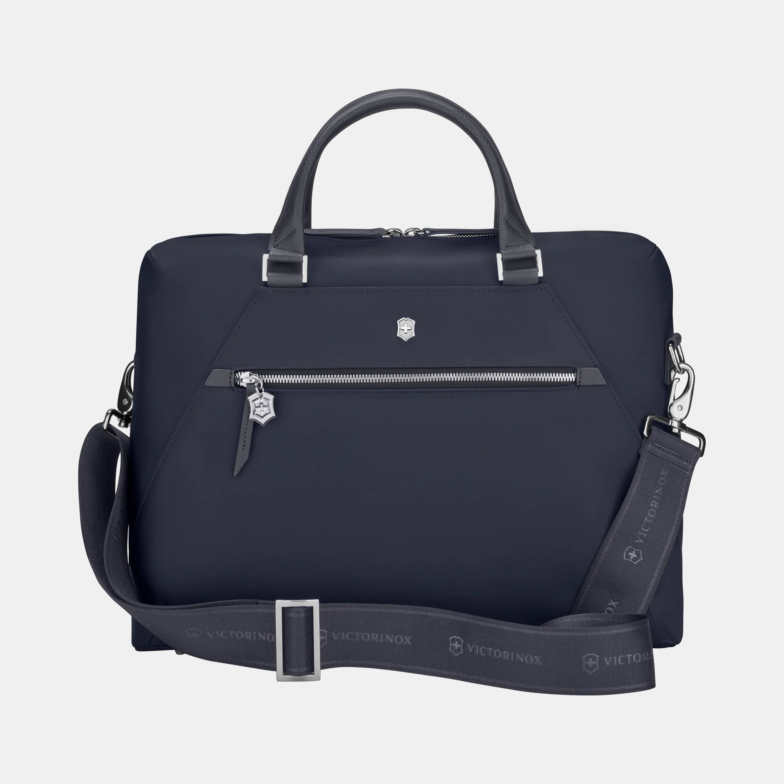 Victorinox Victoria Signature Briefcase in midnight blue