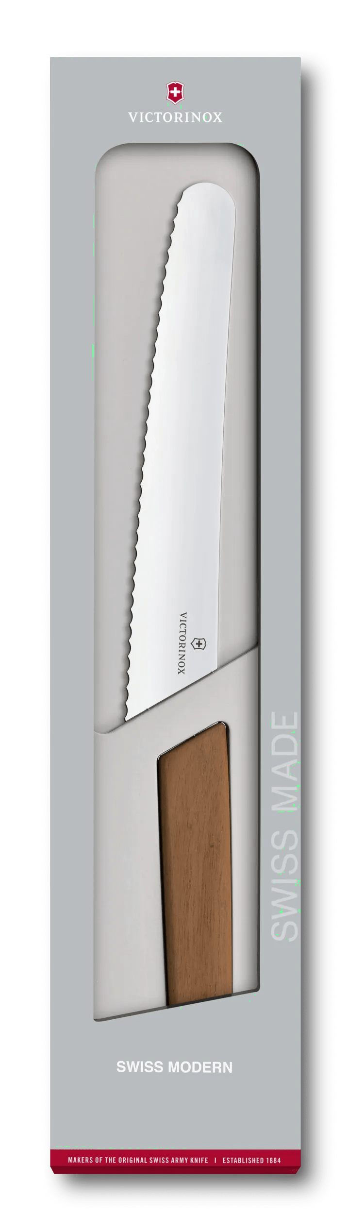 Swiss Modern Bread and Pastry Knife - 6.9070.22WG