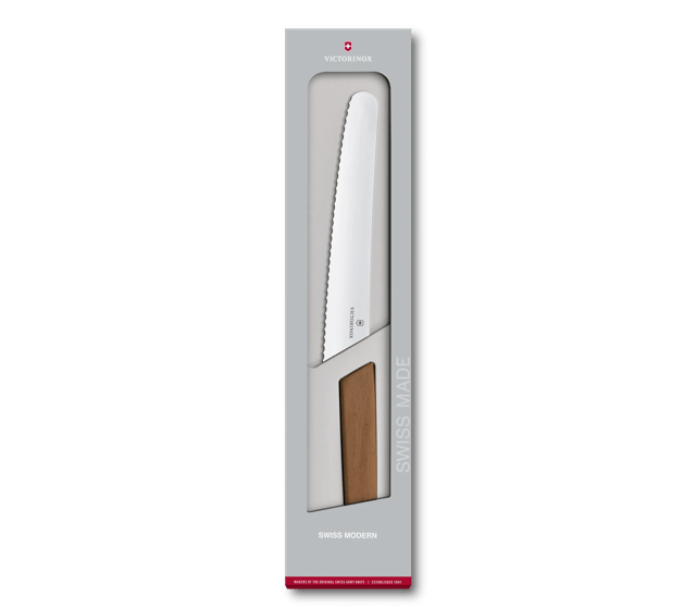 Swiss Modern Bread and Pastry Knife-6.9070.22WG