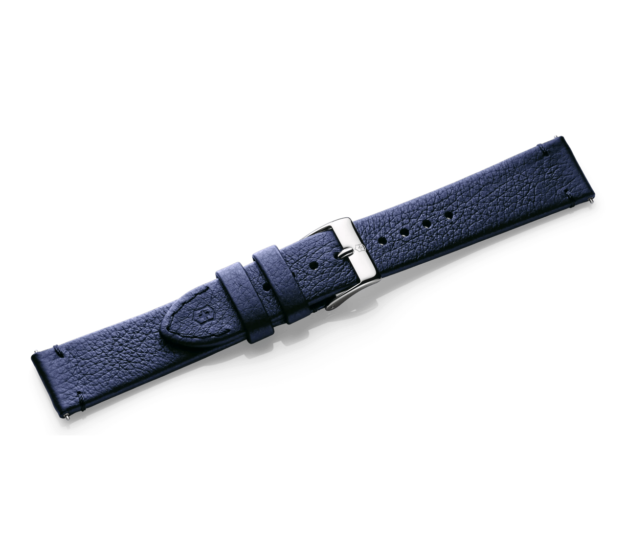 Blue leather strap with buckle - null