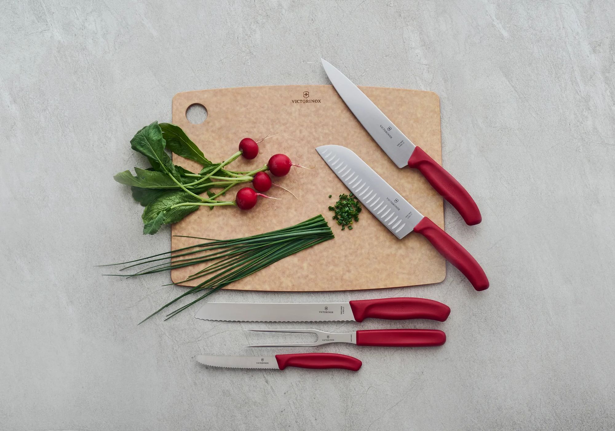 Victorinox Swiss Classic Paring 6 Piece - Red