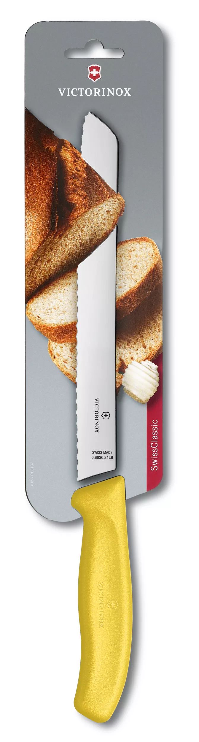 Cuchillo para pan Swiss Classic - 6.8636.21L8B