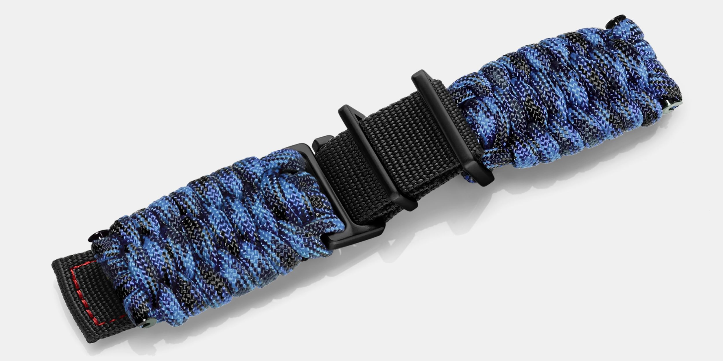 Blue Camo paracord with buckle