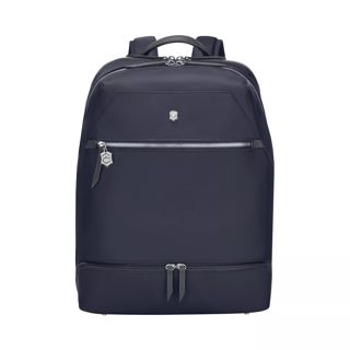 Mochila de viaje de cuero para hombre, mochila negra para portátil,  impermeable, para negocios, 3 usos, como bolso, bolso de hombro y mochila,  Negro