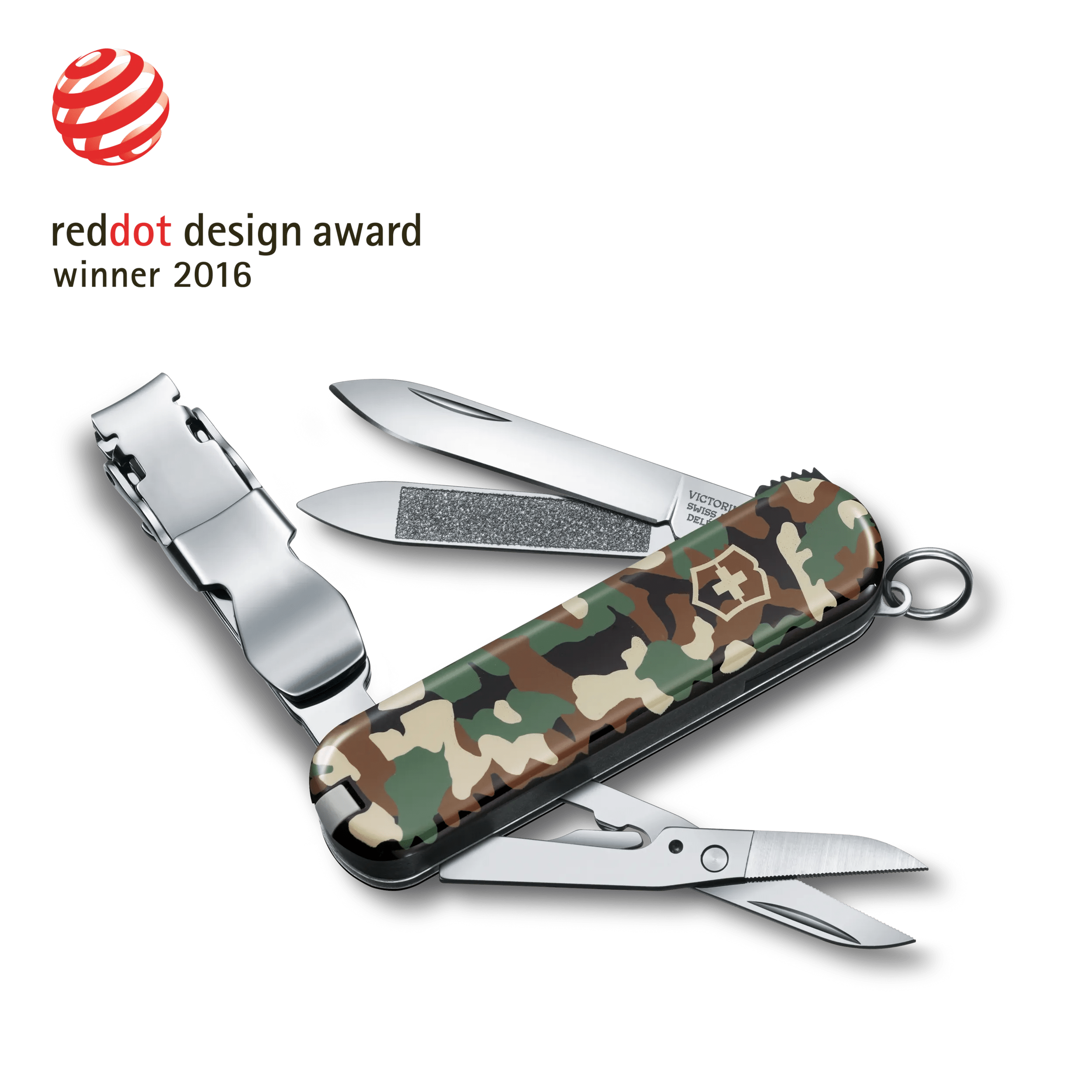 Victorinox Pocket Knife Evolution Grip 10 White Christmas 2016, white, 85mm  TargetZone